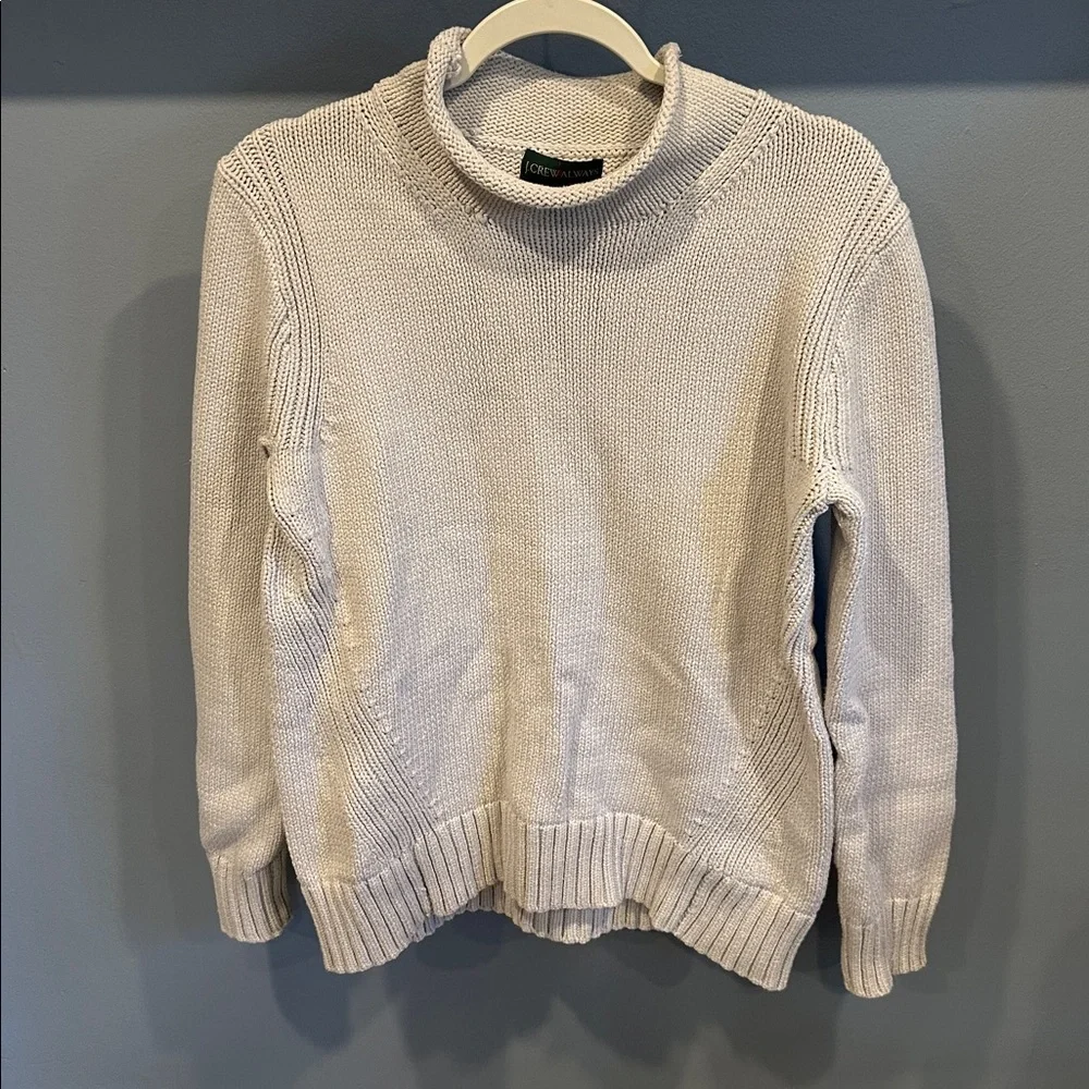J.crew 1988 Rollneck Sweater In morning Fog - Picture 3 of 6